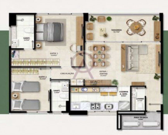 Imagem Imóvel com 1 Quarto à Venda, 43 m² em Horto Florestal - Salvador Imagem Imóvel com 1 Quarto à Venda, 43 m² em Horto Florestal - Salvador