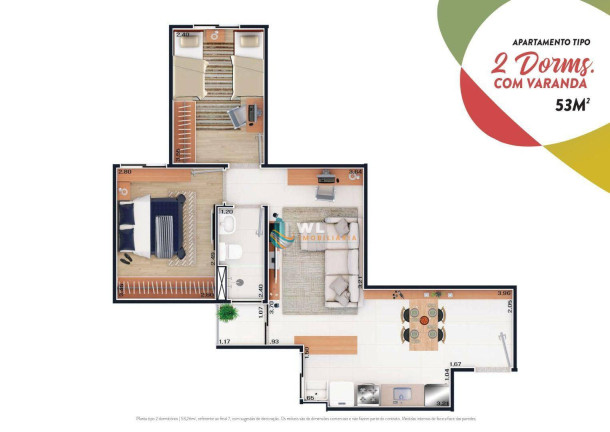 Imagem Apartamento com 2 Quartos à Venda, 49 m² em Parque Sao Roberto Ii - Cajamar Imagem Apartamento com 2 Quartos à Venda, 49 m² em Parque Sao Roberto Ii - Cajamar
