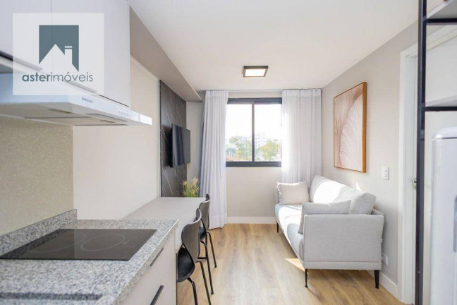 Imagem Apartamento com 1 Quarto para Alugar, 25 m² em Rebouças - Curitiba Imagem Apartamento com 1 Quarto para Alugar, 25 m² em Rebouças - Curitiba