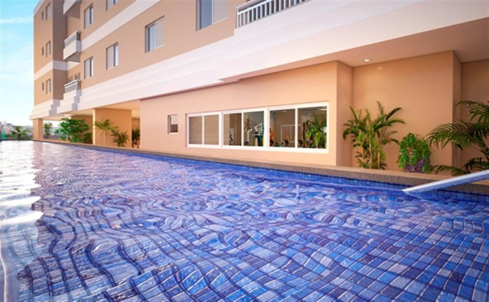 Apartamento com 2 Quartos à Venda, 47 m² em Parque Sao Vicente - Sao Vicente