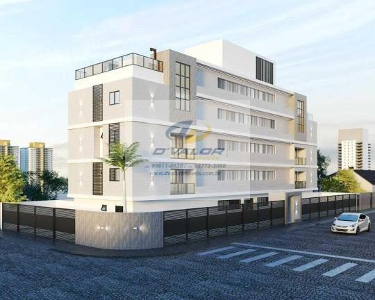 Imagem Apartamento com 2 Quartos à Venda, 58 m² em Altiplano Cabo Branco - João Pessoa