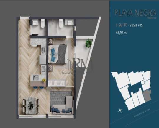 Imagem Apartamento com 1 Quarto à Venda, 48 m² em Agronômica - Florianópolis Imagem Apartamento com 1 Quarto à Venda, 48 m² em Agronômica - Florianópolis