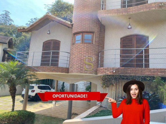 Chácara com 3 Quartos à Venda, 257 m² em Condomínio Campos De Mairiporã Gleba Ii - Mairiporã