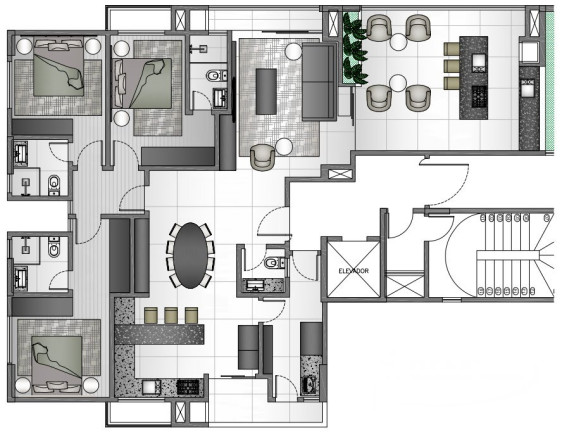 Imagem Apartamento com 3 Quartos à Venda, 163 m² em América - Joinville Imagem Apartamento com 3 Quartos à Venda, 163 m² em América - Joinville