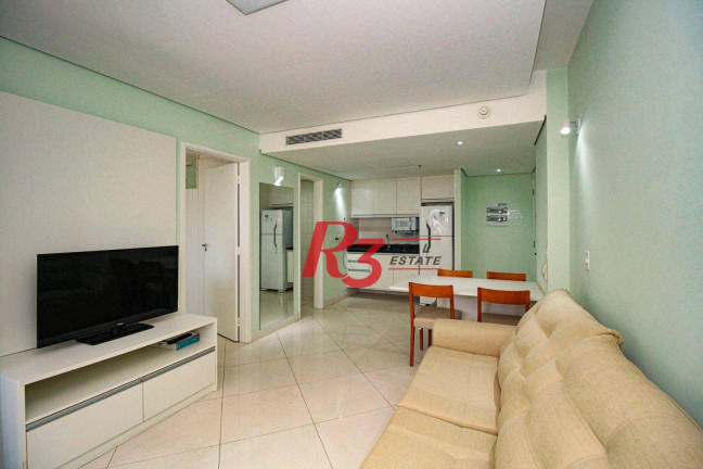 Imagem Apartamento com 1 Quarto à Venda, 50 m² em Boqueirão - Santos Imagem Apartamento com 1 Quarto à Venda, 50 m² em Boqueirão - Santos