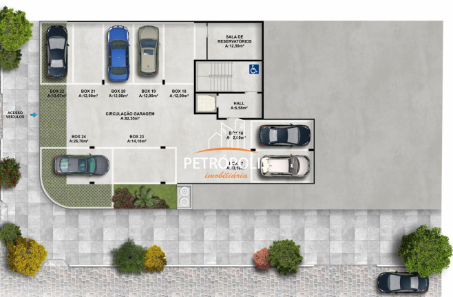 Imagem Apartamento com 3 Quartos à Venda, 97 m² em Planalto - Caxias Do Sul