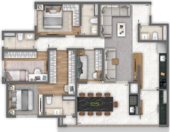 Imagem Apartamento com 3 Quartos à Venda, 121 m² em Chácara Klabin - São Paulo Imagem Apartamento com 3 Quartos à Venda, 121 m² em Chácara Klabin - São Paulo