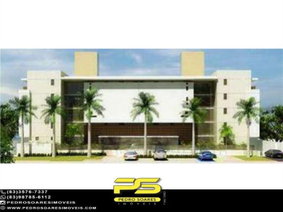 Imagem Apartamento com 2 Quartos à Venda, 65 m² em Jardim Oceania - João Pessoa