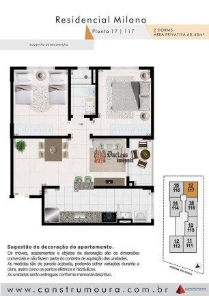 Imagem Apartamento com 2 Quartos à Venda, 60 m² em Jardim Praia Grande - Mongaguá