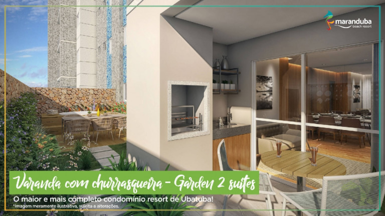 Imagem Apartamento com 2 Quartos à Venda, 99 m² em Praia Do Sapê - Ubatuba