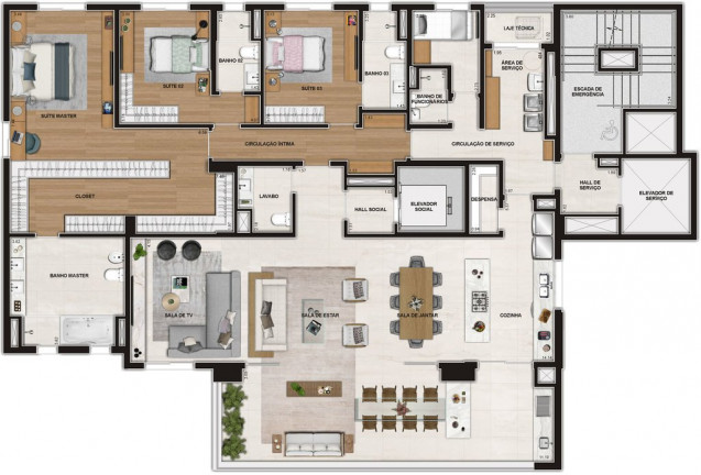 Imagem Apartamento com 4 Quartos à Venda, 256 m² em Cambuí - Campinas Imagem Apartamento com 4 Quartos à Venda, 256 m² em Cambuí - Campinas
