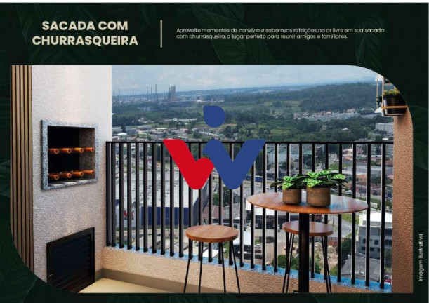 Imagem Apartamento com 2 Quartos à Venda, 70 m² em Fazenda Velha - Araucaria Imagem Apartamento com 2 Quartos à Venda, 70 m² em Fazenda Velha - Araucaria