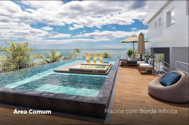 Imagem Apartamento com 2 Quartos à Venda, 70 m² em Caiçara - Praia Grande
