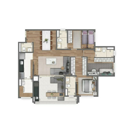 Imagem Apartamento com 3 Quartos à Venda, 84 m² em Tatuapé - São Paulo