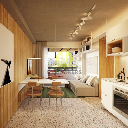 Imagem Cobertura com 1 Quarto à Venda, 98 m² em Pinheiros - São Paulo