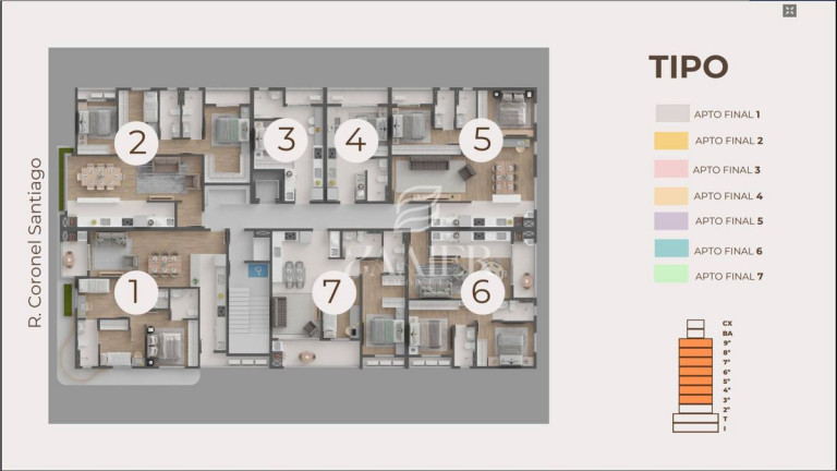 Imagem Apartamento com 3 Quartos à Venda, 88 m² em Anita Garibaldi - Joinville Imagem Apartamento com 3 Quartos à Venda, 88 m² em Anita Garibaldi - Joinville