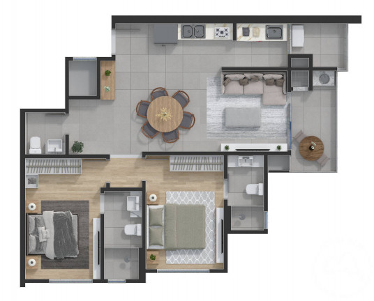 Imagem Apartamento com 2 Quartos à Venda, 80 m² em Balneário Perequê - Porto Belo Imagem Apartamento com 2 Quartos à Venda, 80 m² em Balneário Perequê - Porto Belo