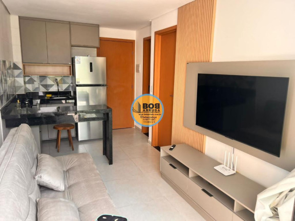 Imagem Apartamento com 1 Quarto para Alugar, 28 m² em Porto De Galinhas - Ipojuca