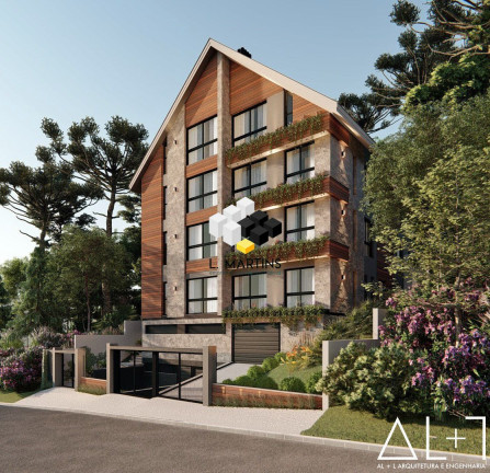 Imagem Apartamento com 2 Quartos à Venda, 61 m² em Tirol - Gramado