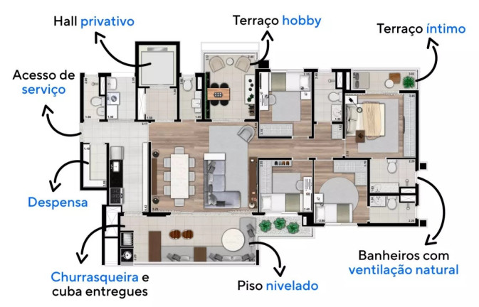 Imagem Apartamento com 4 Quartos à Venda, 147 m² em Perdizes - São Paulo