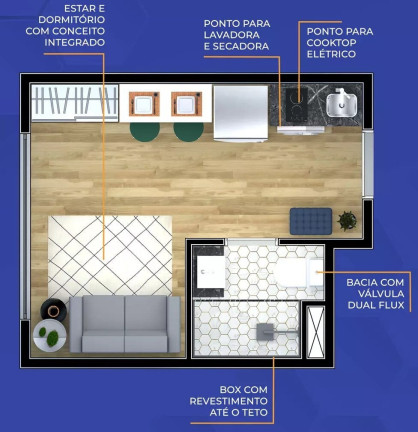Imagem Cobertura com 1 Quarto à Venda, 64 m² em Pirituba - São Paulo Imagem Cobertura com 1 Quarto à Venda, 64 m² em Pirituba - São Paulo