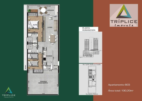 Imagem Apartamento com 2 Quartos à Venda, 100 m² em Jardim Glória - Juiz De Fora