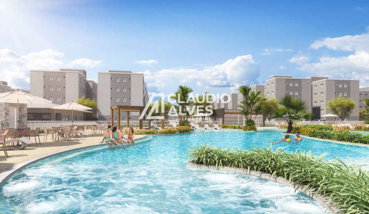Imagem Apartamento com 2 Quartos à Venda, 42 m² em Mangabeira - Feira De Santana