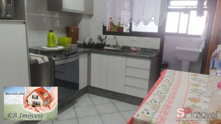 Imagem Apartamento com 3 Quartos à Venda, 90 m² em Vila Scarpelli - Santo André