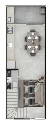 Imagem Casa com 2 Quartos à Venda, 58 m² em Guilhermina - Praia Grande