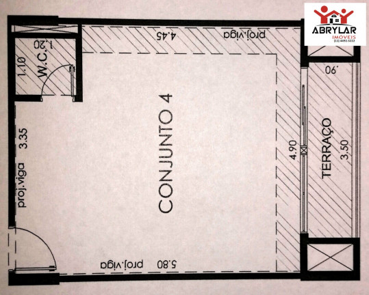 Imagem Imóvel com 1 Quarto à Venda, 35 m² em Centro - Jundiaí