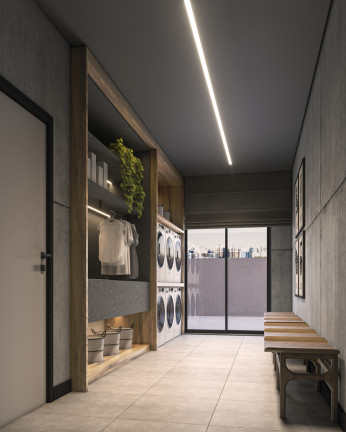 Imagem Apartamento com 1 Quarto à Venda, 24 m² em Portão - Curitiba