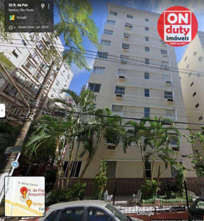Imagem Apartamento com 1 Quarto à Venda, 55 m² em Boqueirão - Santos Imagem Apartamento com 1 Quarto à Venda, 55 m² em Boqueirão - Santos