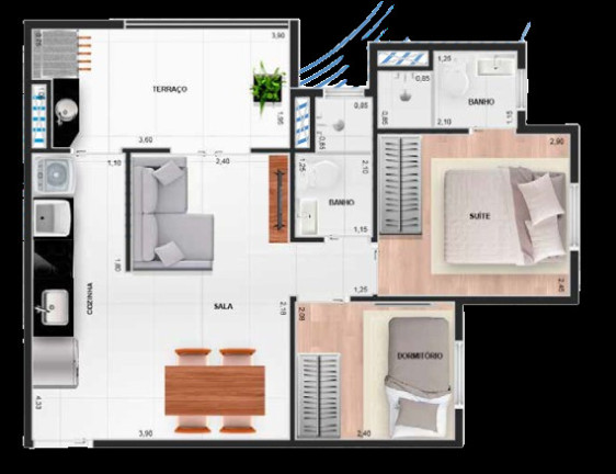 Imagem Apartamento com 3 Quartos à Venda, 69 m² em Vila Ema - São Paulo Imagem Apartamento com 3 Quartos à Venda, 69 m² em Vila Ema - São Paulo