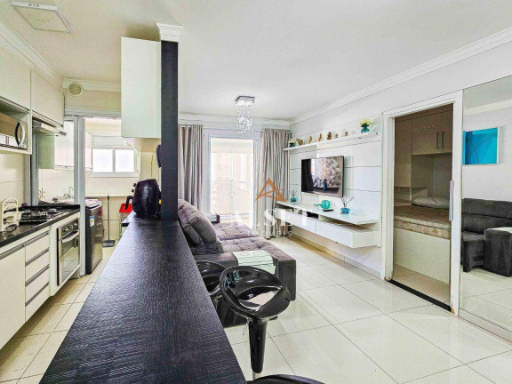Imagem Apartamento com 1 Quarto para Alugar, 52 m² em Anália Franco - São Paulo Imagem Apartamento com 1 Quarto para Alugar, 52 m² em Anália Franco - São Paulo