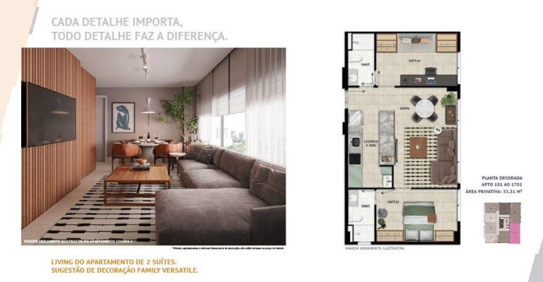 Imagem Apartamento com 2 Quartos à Venda, 5.531 m² em Imbuí - Salvador Imagem Apartamento com 2 Quartos à Venda, 5.531 m² em Imbuí - Salvador