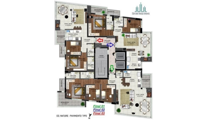 Imagem Apartamento com 2 Quartos à Venda, 87 m² em Cidade Alta - Bento Gonçalves