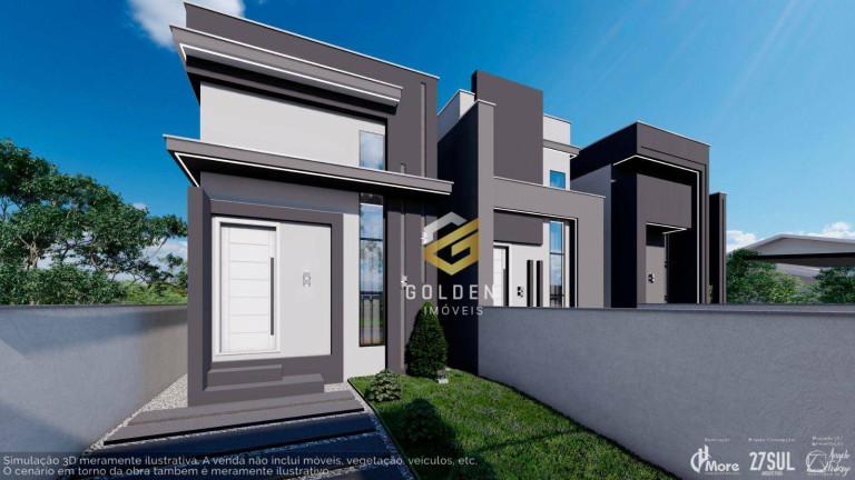 Imagem Casa com 1 Quarto à Venda, 68 m² em Joaia Loteamento Flora E Flora - Tijucas