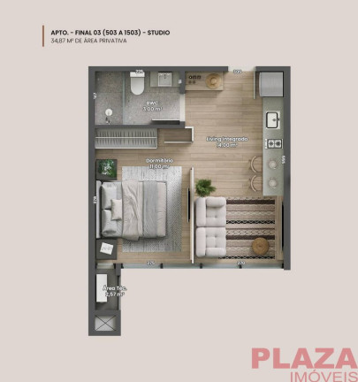 Imagem Apartamento com 1 Quarto à Venda, 34 m² em São Francisco De Assis - Camboriú Imagem Apartamento com 1 Quarto à Venda, 34 m² em São Francisco De Assis - Camboriú