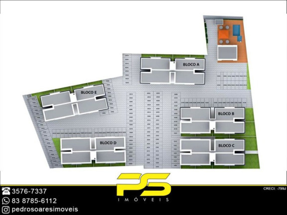 Imagem Apartamento com 2 Quartos à Venda, 53 m² em Camalaú - Cabedelo Imagem Apartamento com 2 Quartos à Venda, 53 m² em Camalaú - Cabedelo