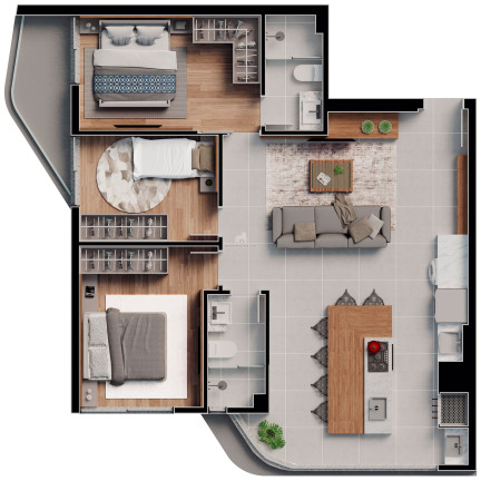 Imagem Apartamento com 2 Quartos à Venda, 72 m² em São Judas - Itajaí Imagem Apartamento com 2 Quartos à Venda, 72 m² em São Judas - Itajaí