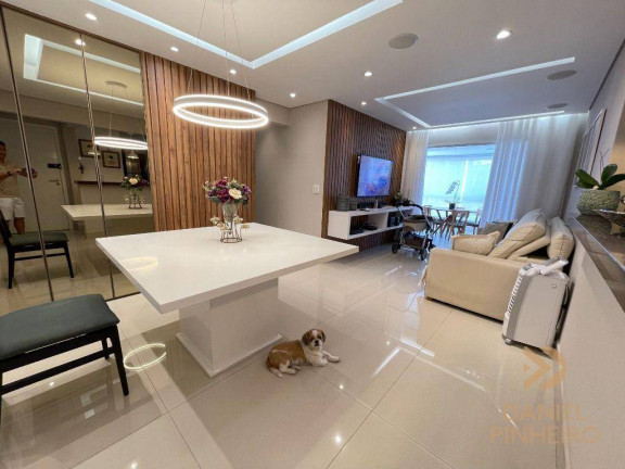 Imagem Apartamento com 3 Quartos à Venda, 119 m² em Canto Do Forte - Praia Grande