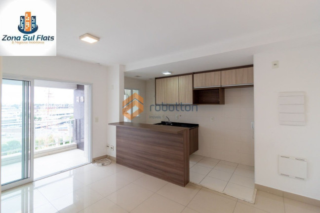 Imagem Apartamento com 1 Quarto para Alugar, 45 m² em Campo Belo - São Paulo
