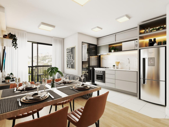 Imagem Apartamento com 2 Quartos à Venda, 48 m² em Capão Da Imbuia - Curitiba