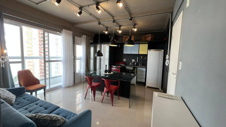 Imagem Apartamento com 1 Quarto para Alugar, 44 m² em Ponta Da Praia - Santos Imagem Apartamento com 1 Quarto para Alugar, 44 m² em Ponta Da Praia - Santos