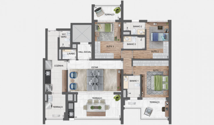 Imagem Apartamento com 4 Quartos à Venda, 179 m² em Vila Mariana - São Paulo
