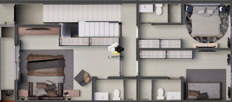 Imagem Casa de Condomínio com 3 Quartos à Venda, 128 m² em Vila Suzana - Canela Imagem Casa de Condomínio com 3 Quartos à Venda, 128 m² em Vila Suzana - Canela