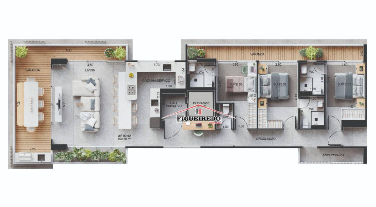 Imagem Apartamento com 3 Quartos à Venda, 150 m² em Canto Do Forte - Praia Grande Imagem Apartamento com 3 Quartos à Venda, 150 m² em Canto Do Forte - Praia Grande