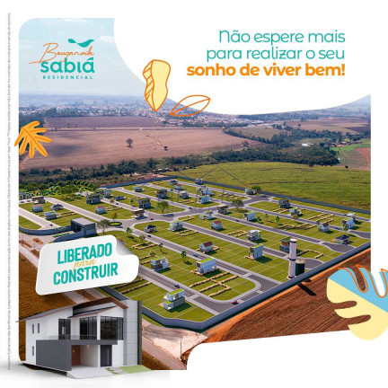 Terreno à Venda, 200 m² em Residencial Bouganville Sabiá - Pirassununga