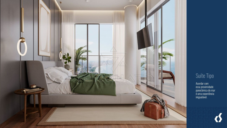 Imagem Apartamento com 3 Quartos à Venda, 120 m² em Praia De Armação Do Itapocorói - Penha