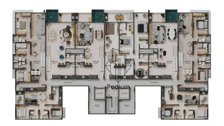 Imagem Apartamento com 4 Quartos à Venda, 147 m² em Camboinha - Cabedelo Imagem Apartamento com 4 Quartos à Venda, 147 m² em Camboinha - Cabedelo